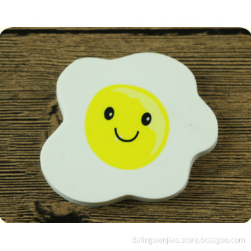 Creative Poached Egg 3D Eraser